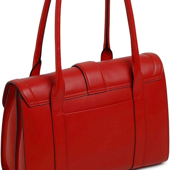 NWOT RADLEY LONDON Red Devonport Mews Leather Tote. Dust bag included! - Picture 7 of 7